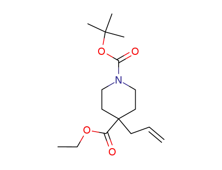 1-Boc-4-allyl-4-ethoxycarbonylpiperidine