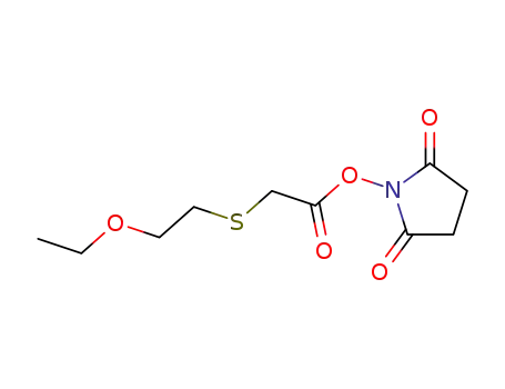 (2-ethoxy-ethylsulfanyl)-acetic acid 2,5-dioxo-pyrrolidin-1-yl ester