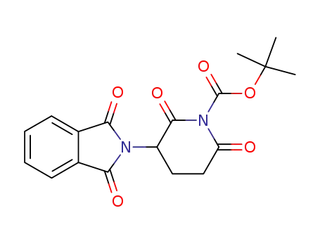 1,3-dioxo-2-(1-tert.-butoxycarbonyl-2,6-dioxopiperidin-3-yl)isoindoline