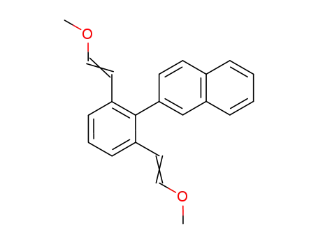 2-[2,6-di(2-methoxyethenyl)phenyl]naphthalene