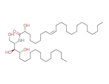 (2S,3S,4R,2'R)-2-(2'-hydroxy-9'Z-ene-tetracosanoylamino)-octadecane-1,3,4-triol