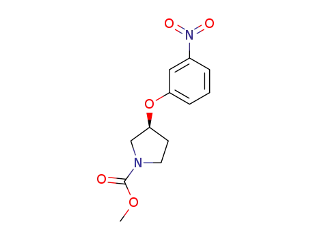 methyl (3S)-3-(3-nitrophenoxy)pyrrolidine-1-carboxylate