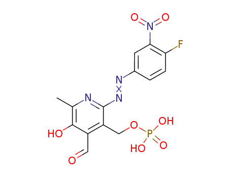 6-(4-fluoro-3-nitrophenylazo)pyridoxal-5'-phosphate