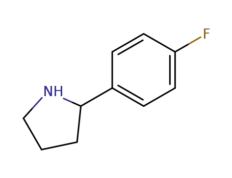 2-(4-fluorophenyl)pyrrolidine CAS No.72216-06-9