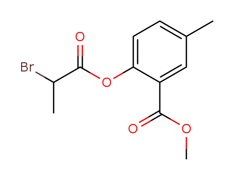 methyl 2-(2-bromopropionyloxy)-5-methylbenzoate