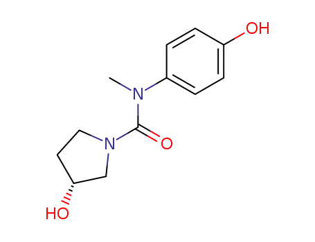 (R)-3-Hydroxy-pyrrolidine-1-carboxylic acid (4-hydroxy-phenyl)-methyl-amide