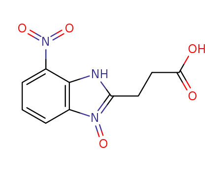 3-(7-nitro-3-oxido-1H-benzimidazol-2-yl)propionic acid