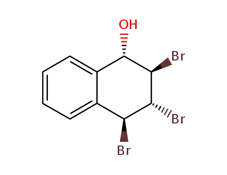 trans,trans,trans-2,3,4-tribromo-1-hydroxytetralin