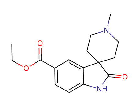 ethyl 1'-methyl-2-oxospiro[indoline-3,4'-piperidine]-5-carboxylate