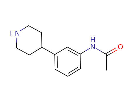 N-[3-(piperidin-4-yl)phenyl]-acetamide