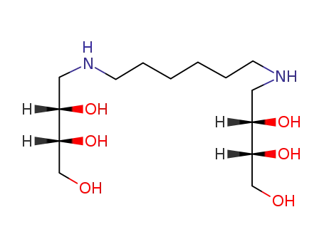 1,6-bis(1-deoxy-D-erithritol-1-ylamino)hexane