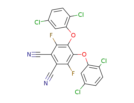 4,5-bis(2,5-dichlorophenoxy)-3,6-difluorophthalonitrile