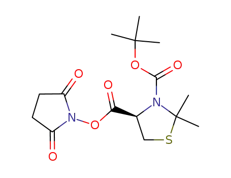 L-(-)-(tert-butyloxycarbonyl)-2,2-bimethylthiazolidine-4-carboxylic acid