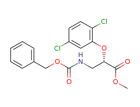 methyl (2S)-3-{[(benzyloxy)carbonyl]amino}-2-(2,5-dichlorophenoxy)propanoate
