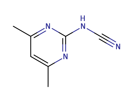 Cyanamide,N-(4,6-dimethyl-2-pyrimidinyl)-