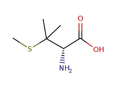 Molecular Structure of 29913-84-6 (S-Methyl-D-penicillaMine)