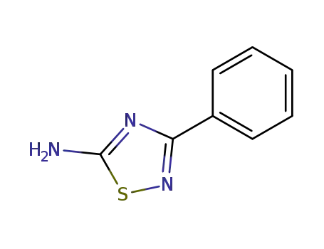 Molecular Structure of 17467-15-1 (5-AMINO-3-PHENYL-1,2,4-THIADIAZOLE)