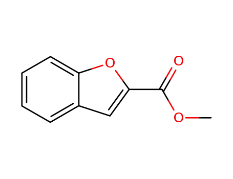Molecular Structure of 1646-27-1 (METHYL 1-BENZOFURAN-2-CARBOXYLATE)