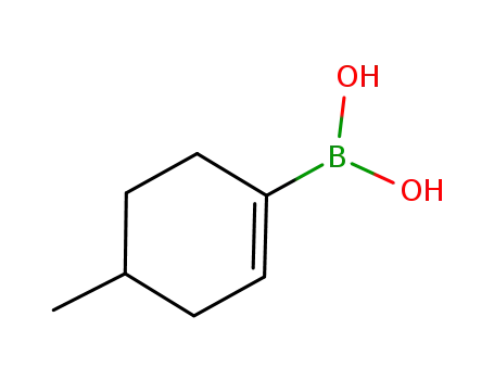 Molecular Structure of 850567-92-9 (4-METHYL-1-CYCLOHEXEN-1-YLBORONIC ACID)