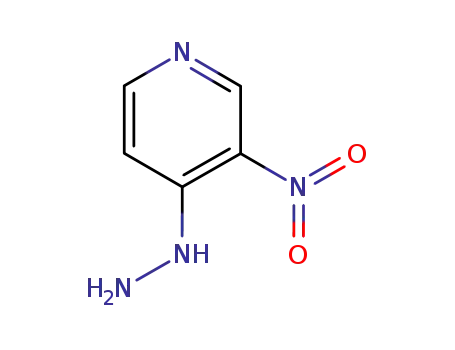 Molecular Structure of 33544-42-2 (4-HYDRAZINO-3-NITROPYRIDINE)