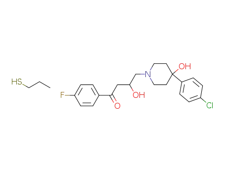 (1,3-propanethioacetal)-4-[4-(p-chlorophenyl)-4-hydroxypiperidinyl]-4'-fluorobutyrophenone