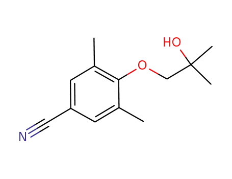 4-(2-hydroxy-2-methylpropoxy)-3,5-dimethyl benzonitrile
