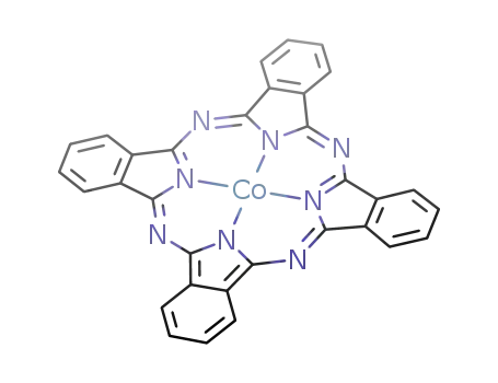 Molecular Structure of 3317-67-7 (COBALT(II) PHTHALOCYANINE)