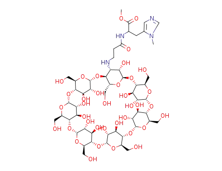 (2AS,3AR)-3A-[(3-{[(1S)-1-carboxy-2-(1-methyl-1H-imidazol-5-yl)ethyl]amino}-3-oxopropyl)amino]-3A-deoxy-β-cyclodextrin