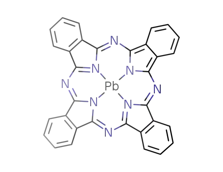Molecular Structure of 15187-16-3 (PHTHALOCYANINE LEAD)