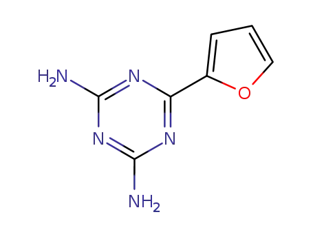 Molecular Structure of 4685-18-1 (FURYLTRIAZINE)