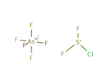 chlorodifluorosulfur(IV) hexafluoroarsenate
