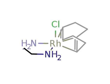 Rh(Cl)(1,5-cyclooctadiene)(ethylenediamine)