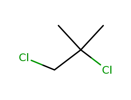 Molecular Structure of 594-37-6 (1,2-DICHLOROISOBUTANE)