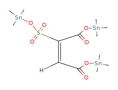 bis-trimethyltin(trimethylstannyloxysulphonyl)maleate