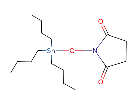 Molecular Structure of 84839-04-3 (2,5-Pyrrolidinedione, 1-[(tributylstannyl)oxy]-)