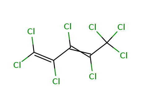 Molecular Structure of 1888-73-9 (1,3-Pentadiene, 1,1,2,3,4,5,5,5-octachloro-)