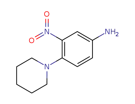3-nitro-(4-piperidin-1-yl)aniline