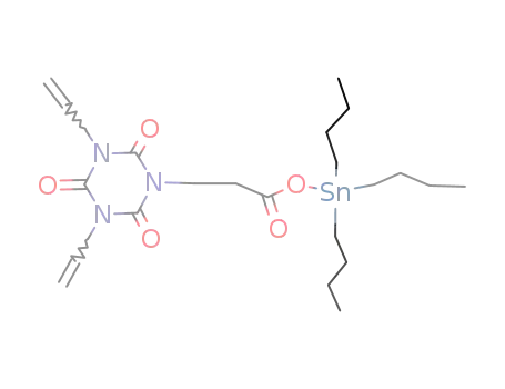 diallyl 2-[(tributylstannyloxy)carbonyl]ethyl isocyanurate