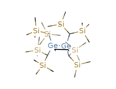 Molecular Structure of 164074-36-6 (Silane,
(1,2-digermetane-1,2-diylidenetetramethylidyne)octakis[trimethyl-)