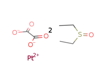 cis-oxalatobis(diethyl sulfoxide)platinum(II)