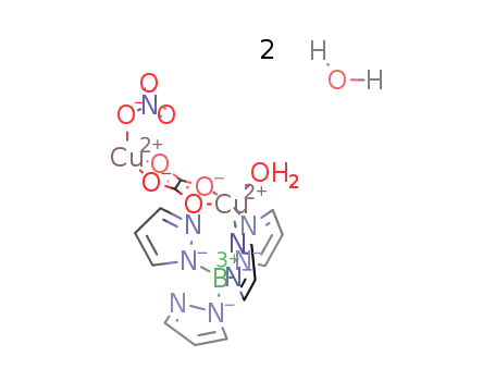 [Cu2(μ-B(pyrazolyl)4)(μ-oxalato)(NO3)(H2O)]*2H2O