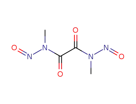 Molecular Structure of 7601-87-8 (NNDINITROSODIMETHYLOXAMIDE)