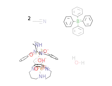 [((4-azaheptane-1,7-bis(salicylideneiminato))Fe)2(OH)][B(C6H5)4]*2(acetonitrile)*H2O