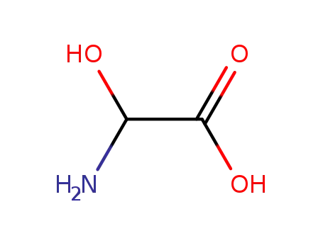 Molecular Structure of 4746-62-7 (aminohydroxyacetic acid)