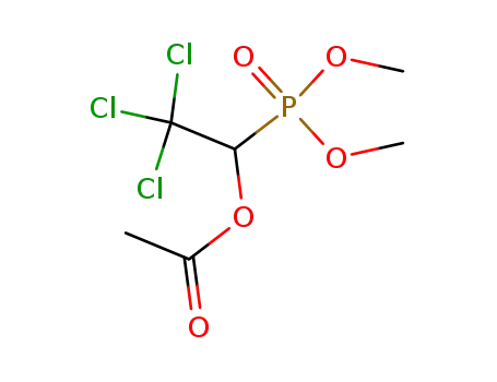(1-acetoxy-2,2,2-trichloro-ethyl)-phosphonic acid dimethyl ester