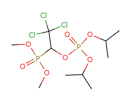 (2,2,2-trichloro-1-diisopropoxyphosphoryloxy-ethyl)-phosphonic acid dimethyl ester
