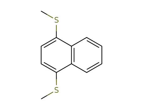 Molecular Structure of 10075-73-7 (1,4-Bis(methylthio)naphthalene)