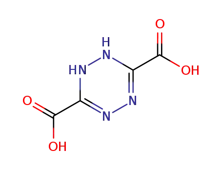 Molecular Structure of 3787-09-5 (Dihydro-1,2,4,5-tetrazine-3,6-dicarboxylicacid)