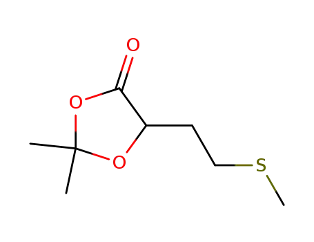 2,2-dimethyl-5-(2-(methylthio)ethyl)-1,3-dioxolan-4-one