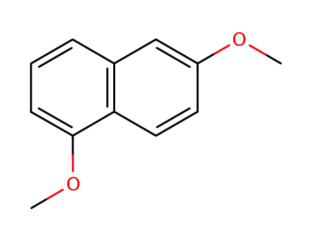Molecular Structure of 3900-49-0 (2,5-Dimethoxynaphthalene)
